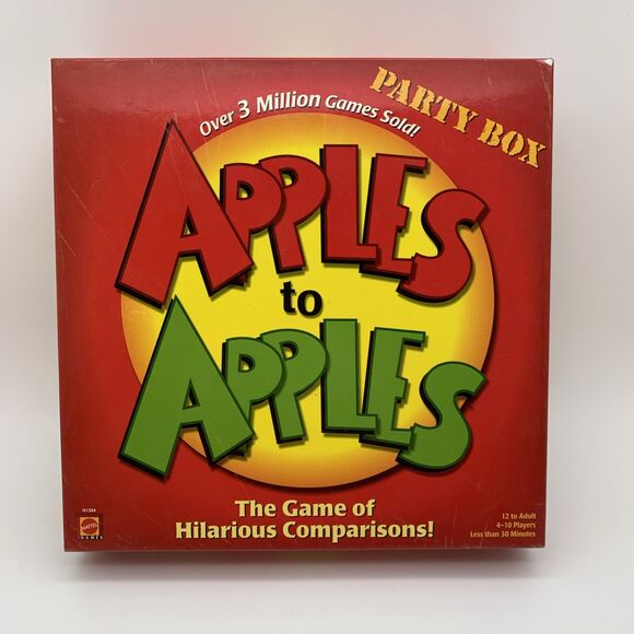 Apples to Apples Party Box Game by Mattel 100% Complete 2007 - Picture 1 of 12